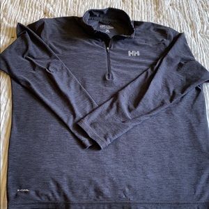 Men’s Helly Hansen 1/4 zip pullover XL GUC